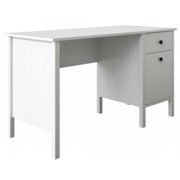 Bureau avec rangements en aggloméré Frannie