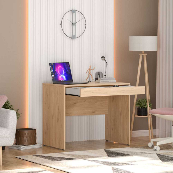 Bureau avec tiroir en aggloméré Cekmeceli - HANAH HOME
