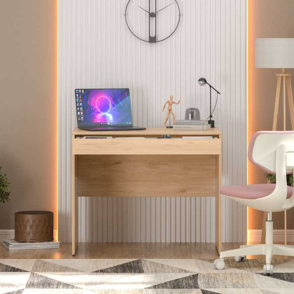 Bureau avec tiroir en aggloméré Cekmeceli - 6