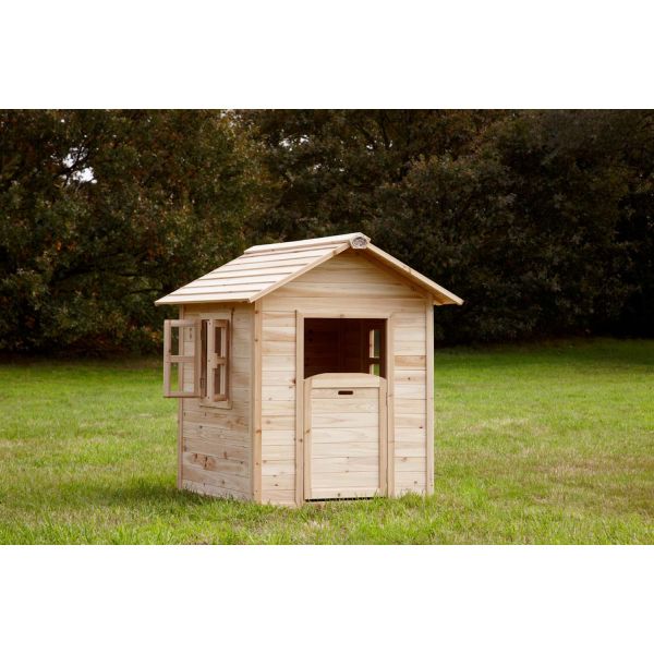 Cabane enfant en bois à peindre Noa - PRA-0167