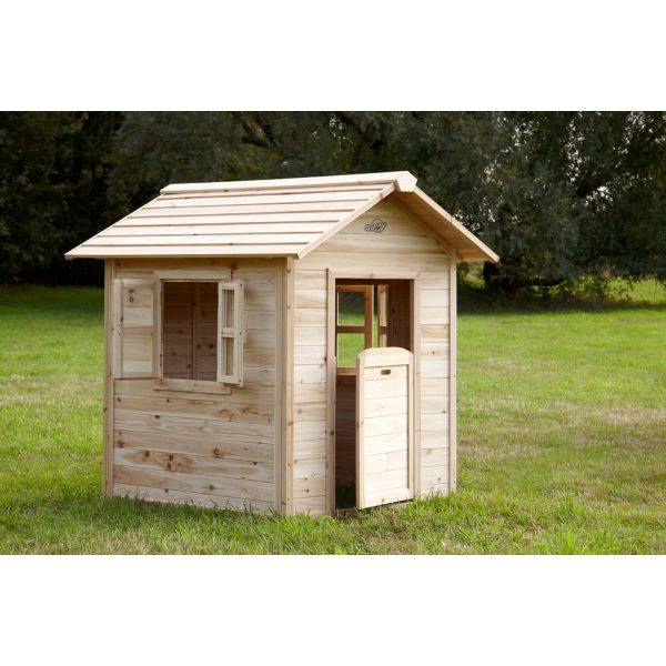 Cabane enfant en bois à peindre Noa - AXI