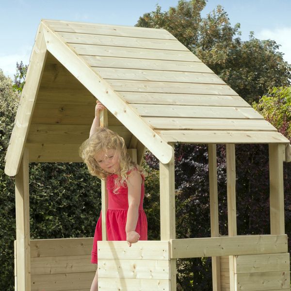 Cabane enfant sur pilotis avec bac à sable Lookout - 5