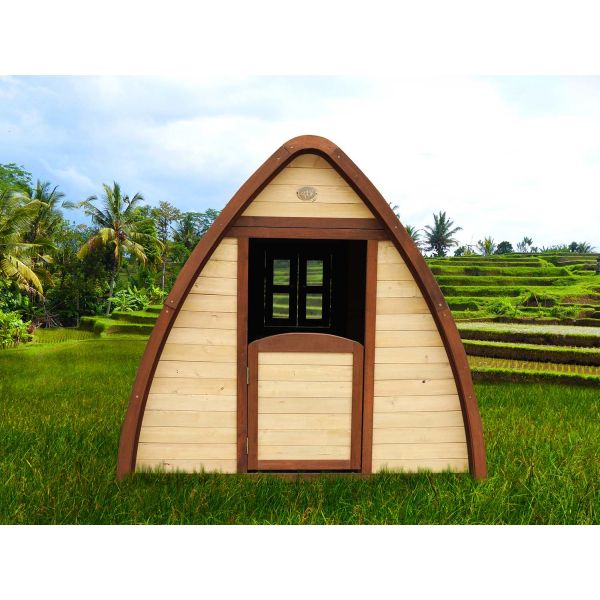 Cabane hutte  en bois pour enfant bali 