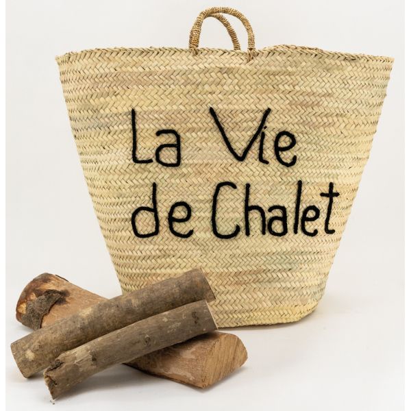 Cabas en palmier naturel - AUB-6706