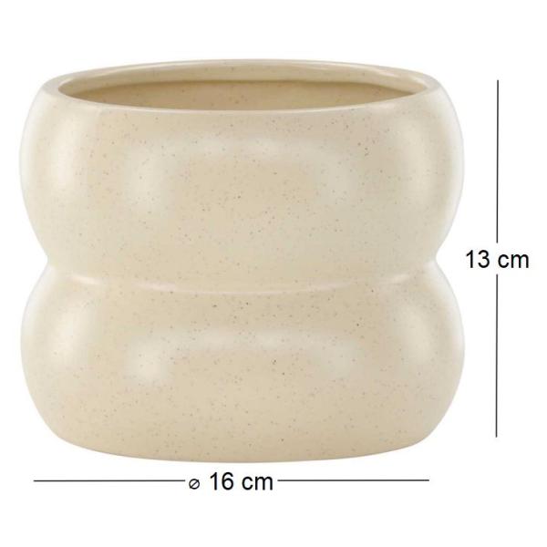 Cache pot Dapne 16x16x13 cm - 15,94