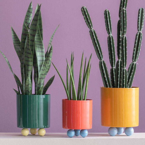 Cache-pot en métal Double Funky Large - 44,90