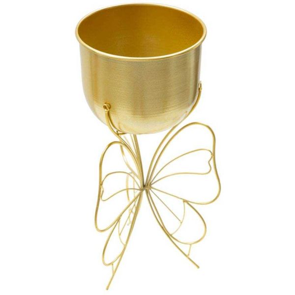 Cache pot en métal doré Farfy - 39,90