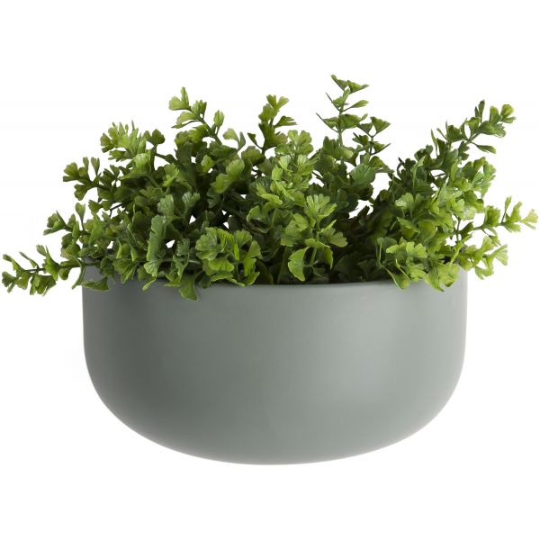 Cache pot mural en céramique Oval wide