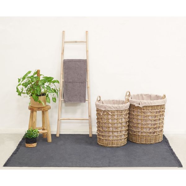 Cache-pot rond en jute (Lot de 3) - AUBRY GASPARD