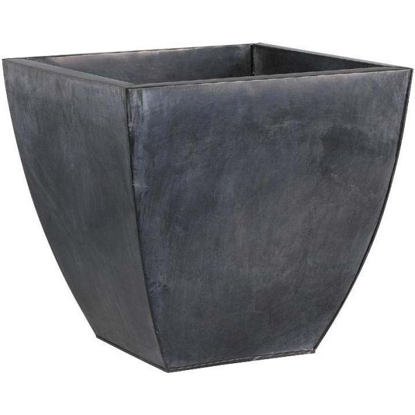 Cache pot en zinc noir (Lot de 3) - AUBRY GASPARD