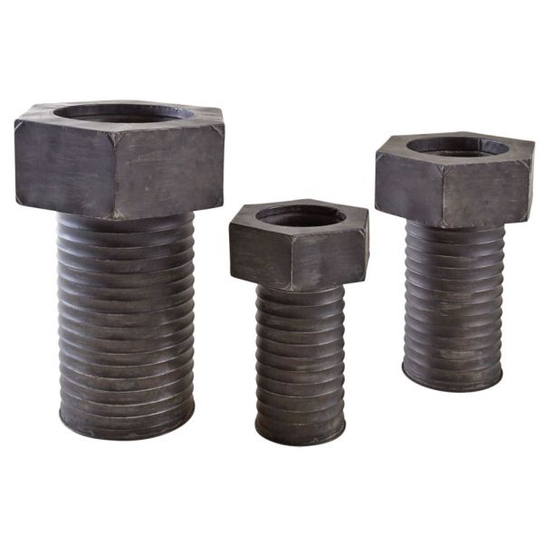 Cache-pots Boulon (Lot de 3) - AUB-3423