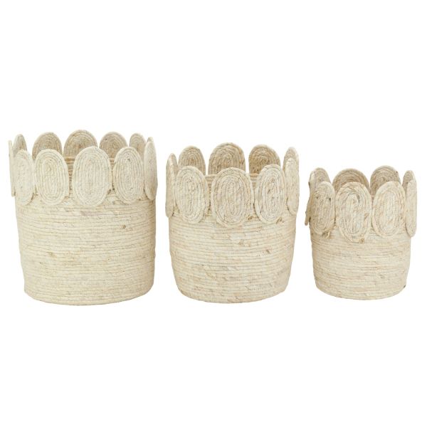 Cache-pots en maïs (Lot de 3) - 49,90