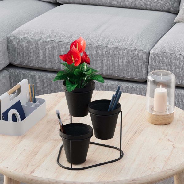 Cache-pots en métal 3 pots Decorative - 17,90