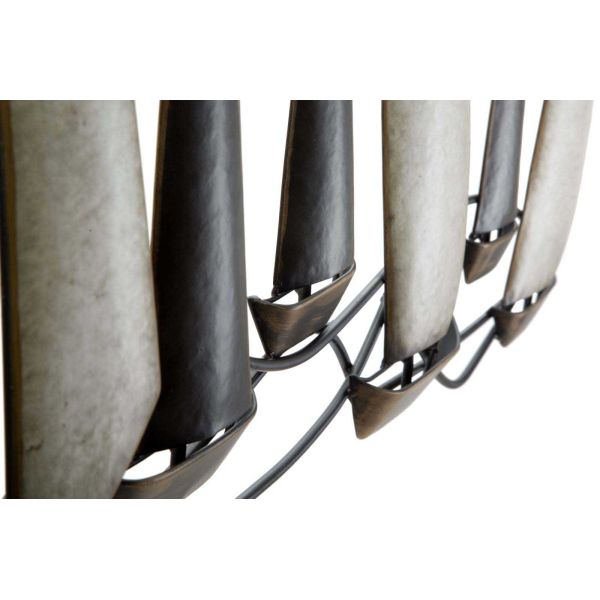 Cadre décoratif en métal bateaux Regata 119 x 3 x 51 cm - 6