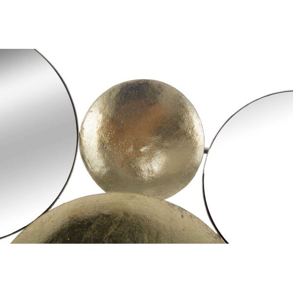 Cadre décoratif en métal avec miroirs Glam 118 x 2.5 x 60 cm - 88,90