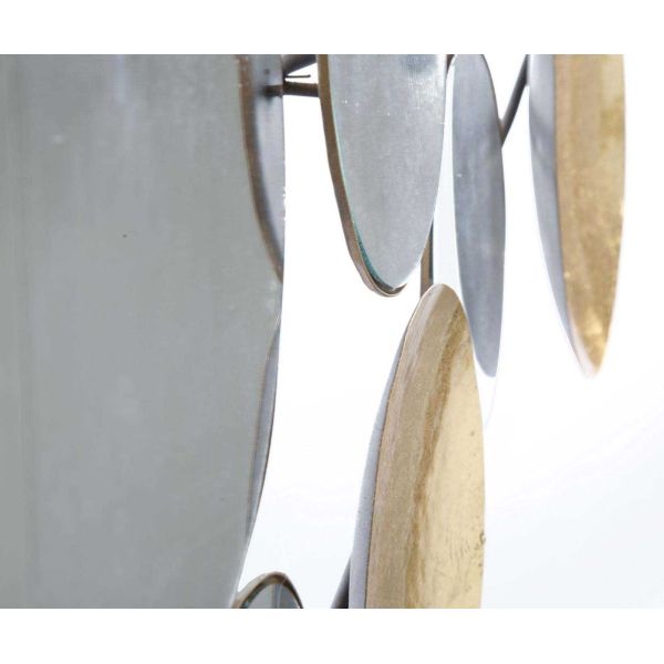 Cadre décoratif en métal avec miroirs Glam 118 x 2.5 x 60 cm - 5