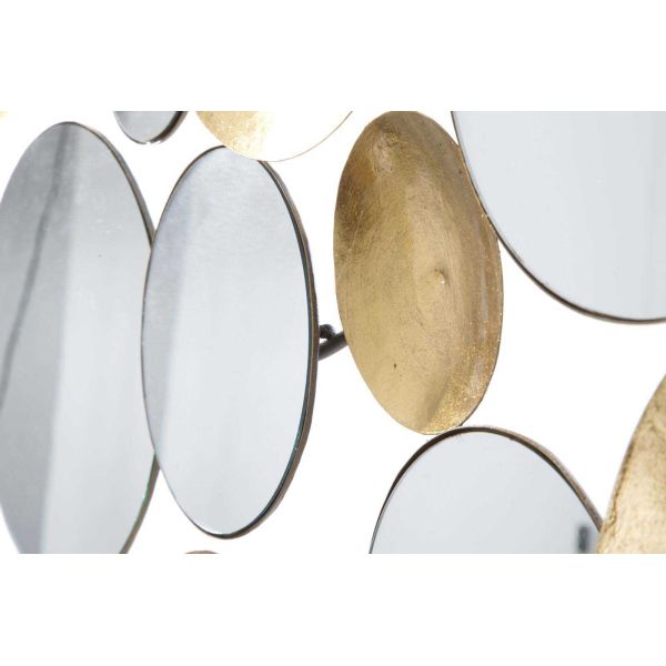 Cadre décoratif en métal avec miroirs Glam 118 x 2.5 x 60 cm - 7