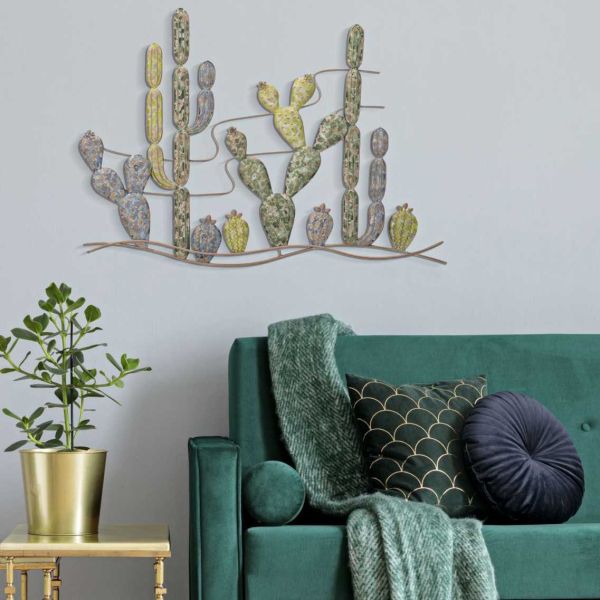 Cadre en métal Cactus 90 x 2.5 x 64 cm - MAURO FERRETTI