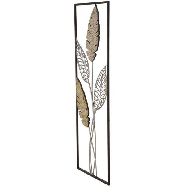Cadre en métal Feuilles 30.5 x 1.9 x 91 cm - 7