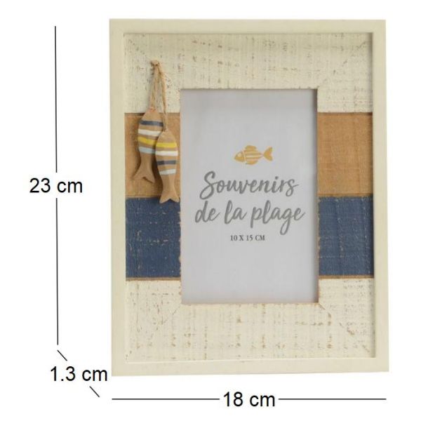 Cadre photo Souvenirs de la plage - 7,15