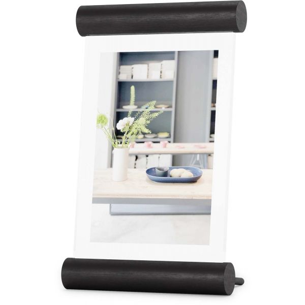 Cadre photo en bois 10 x 15 cm Scroll