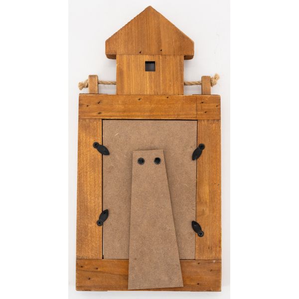 Cadre photo en bois recyclé Phare - 15,90