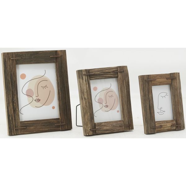 Cadre photo en bois recyclé - 7