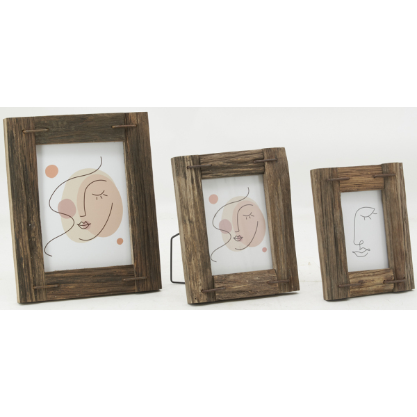 Cadre photo en bois recyclé - 7