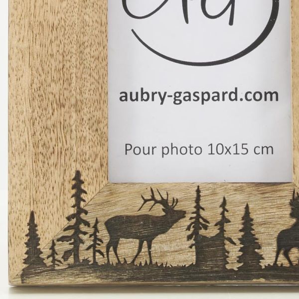 Cadre photo en manguier Cerf - 9,90