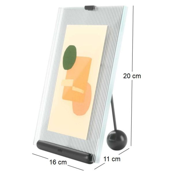 Cadre photo en zinc et verre Flute - 9