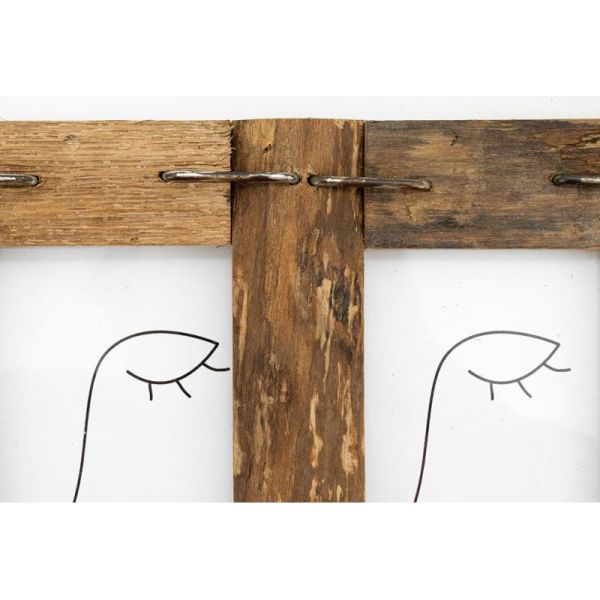 Cadre photo 10x15cm en bois recyclé - 5