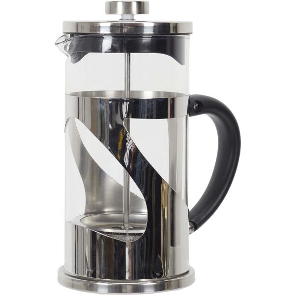 Cafetière à piston en métal et verre 60 cl