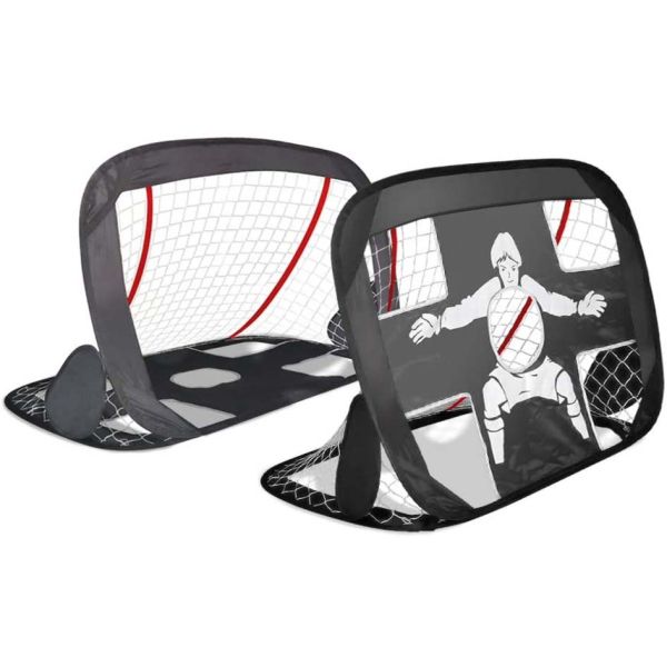 Cage de foot pliable 2 en 1 Newbie 120 x 90 cm