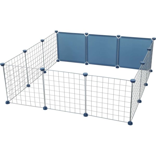 Cage modulable pour cochon d'inde Neolife park 1.10 m²