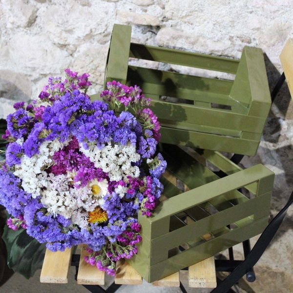 Cagette en métal coloré (Lot de 2) - 6