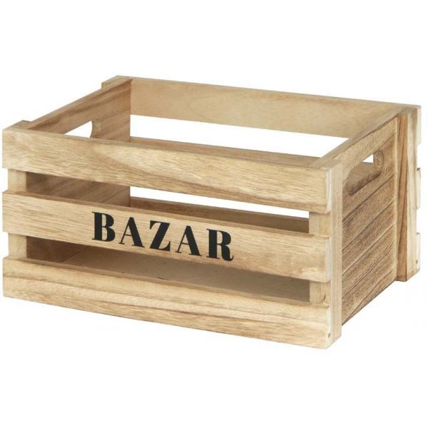 Cagettes en bois Bazar (Lot de 3) - CMP-0772