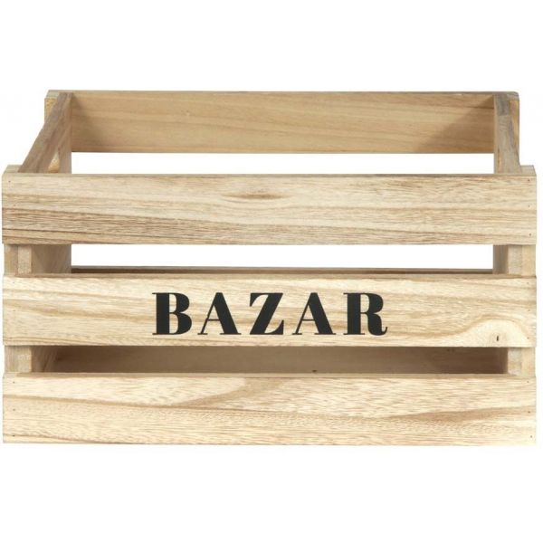 Cagettes en bois Bazar (Lot de 3) - 6