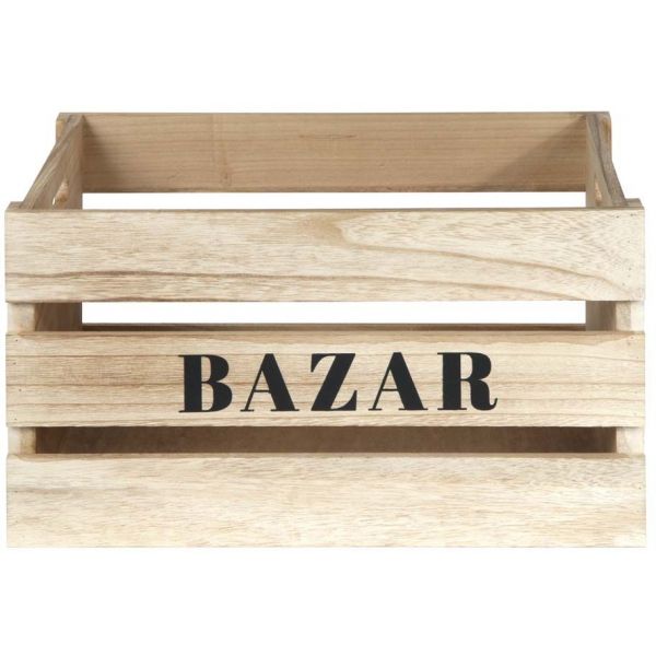 Cagettes en bois Bazar (Lot de 3) - THE HOME DECO FACTORY