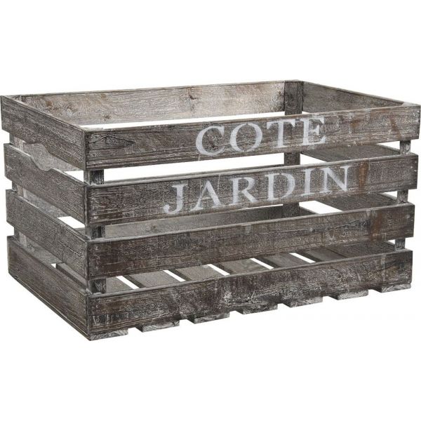 Caisse en bois Côté jardin