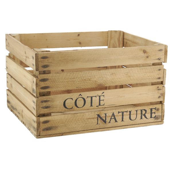 Caisse en bois