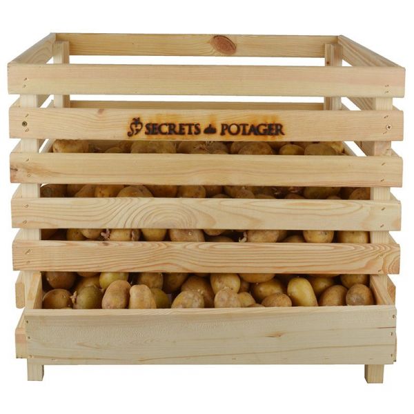 Caisse à pommes de terre en bois - 55,90