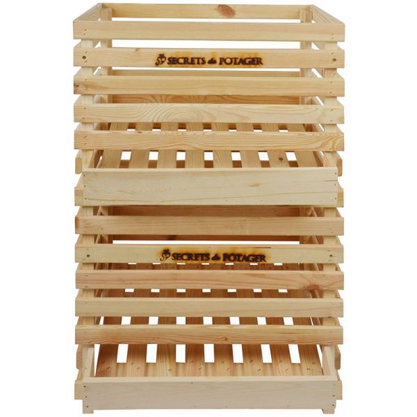 Caisse à pommes de terre en bois - 6