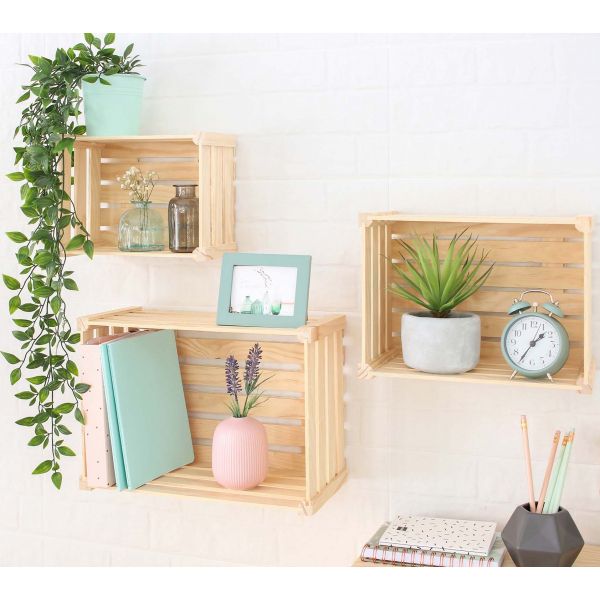 Caisse de rangement en pin massif Home box - ASTIGARRAGA