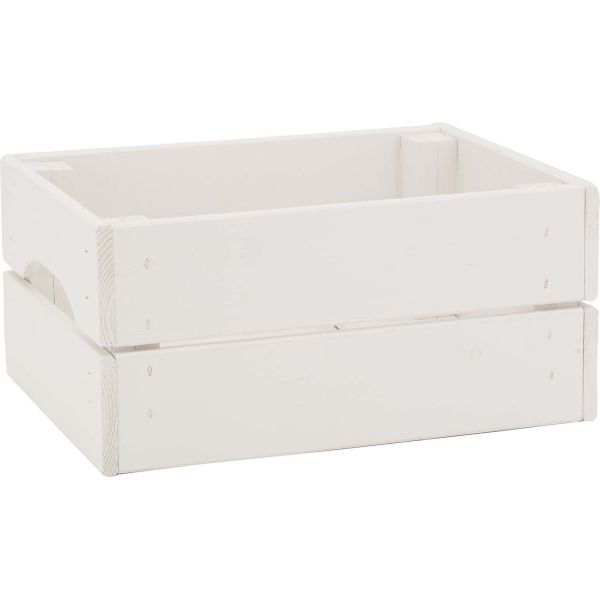 Caisse de rangement en pin petit modèle 31 x 23 x 15 cm - 5