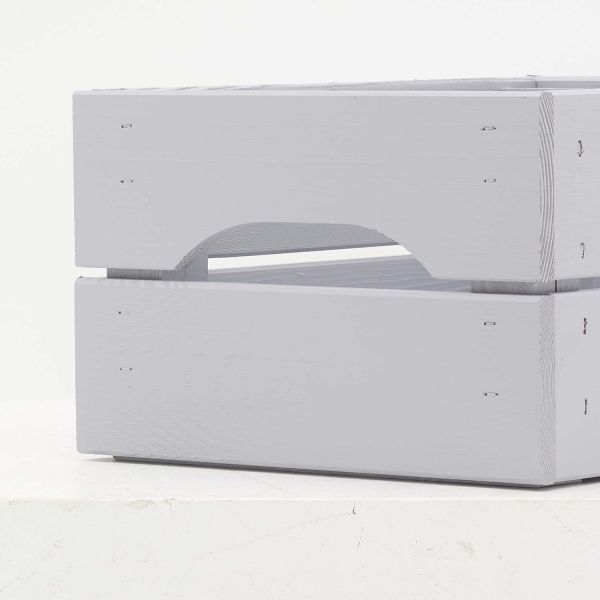 Caisse de rangement en pin petit modèle 31 x 23 x 15 cm - 11,90