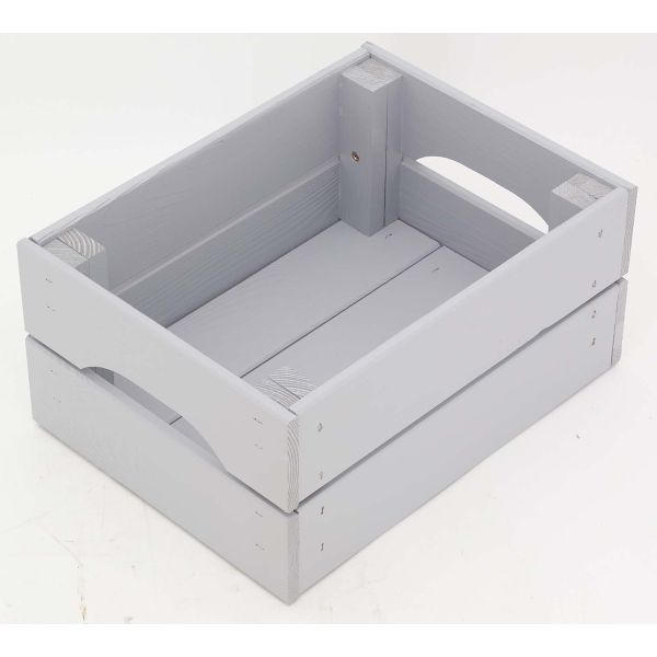 Caisse de rangement en pin petit modèle 31 x 23 x 15 cm - 6
