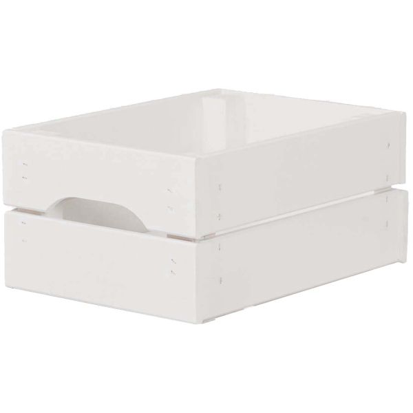 Caisse de rangement en pin petit modèle 31 x 23 x 15 cm