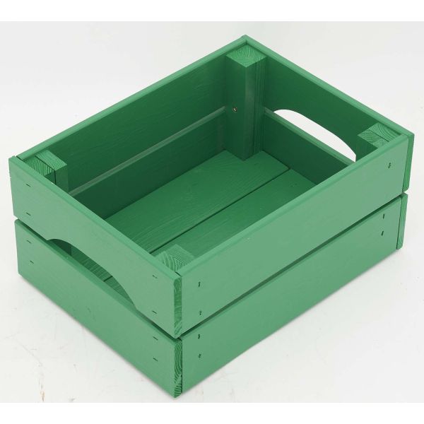 Caisse de rangement en pin petit modèle 31 x 23 x 15 cm - 5