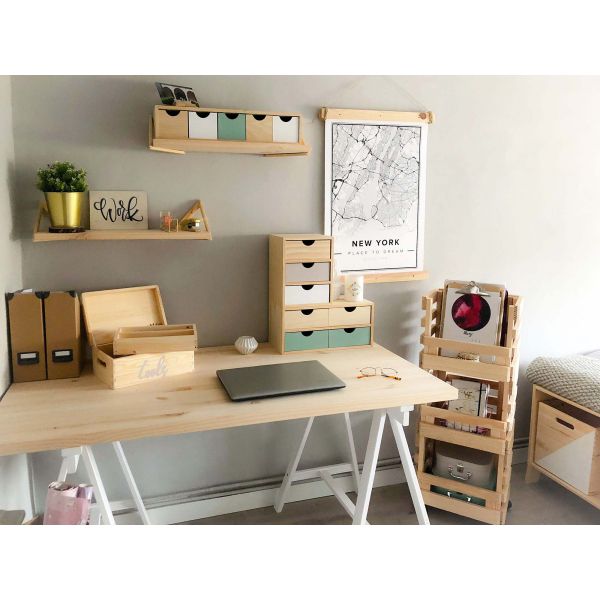 Caisse de rangement sur roulettes Evolution (Lot de 3) - 7