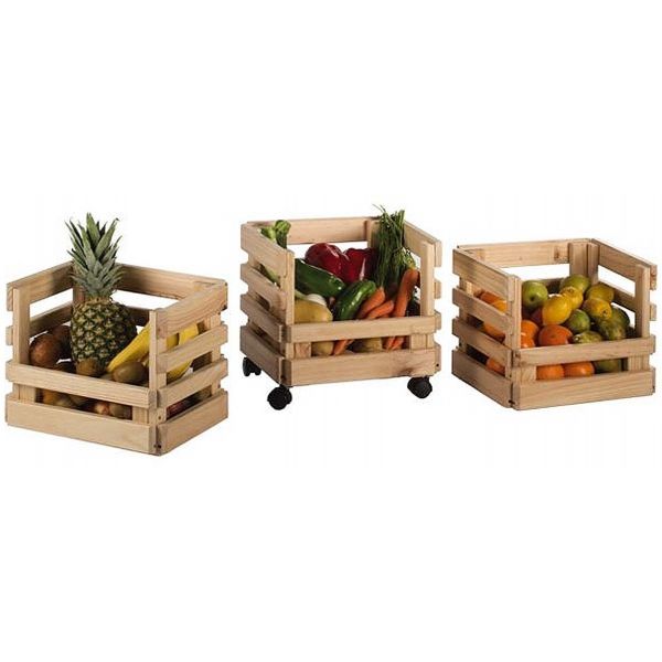 Caisse de rangement sur roulettes Evolution (Lot de 3) - 5